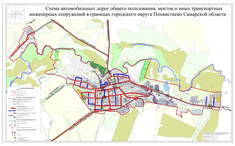 Карта города похвистнево